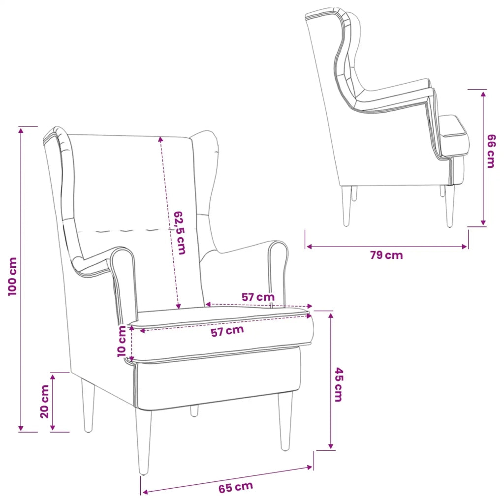 Poltrona-Divano Sedia-Poltroncina Grigio Scuro Boucl¨¦ 996412