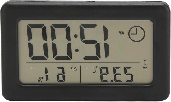 Orologio digitale leggero per controllo LED - orologio LED portatile con radio controllabile via app.