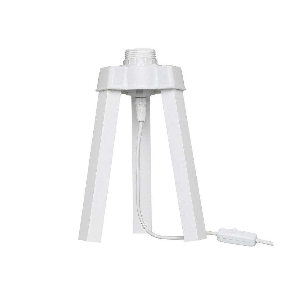 Lampada da tavolo bianca 15.5 x 22.5 cm