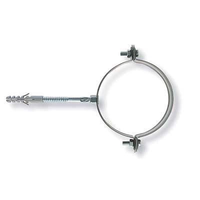 COLLARE PLUVIALE TONDO SCP FISCHER - ZINCATO SCP 100- 10 pezzi