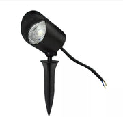 Faretto LED da Esterno Orientabile 7W con Picchetto – IP65, Luce Calda o Naturale, 620 Lumen, Alimentazione 220V Colore della luce: Luce calda