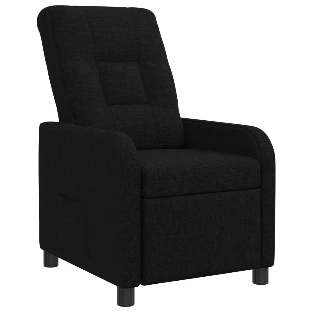 Divano Sedia-Poltrona reclinabile Nero Tessuto 868100