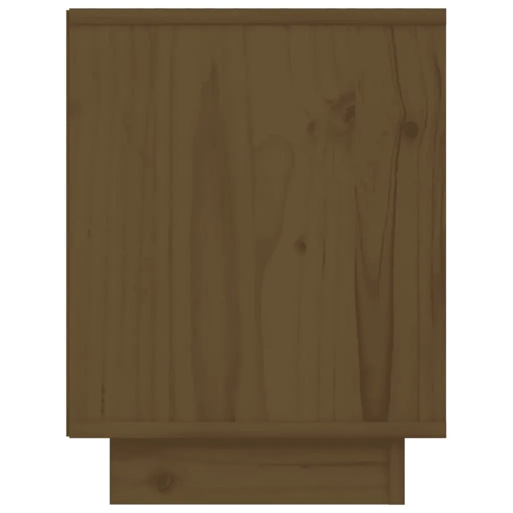 Comodini 2 pz-Set di 2 Tavolino da notte Ambra 40x30x40 cm in Legno Massello di Pino 288500