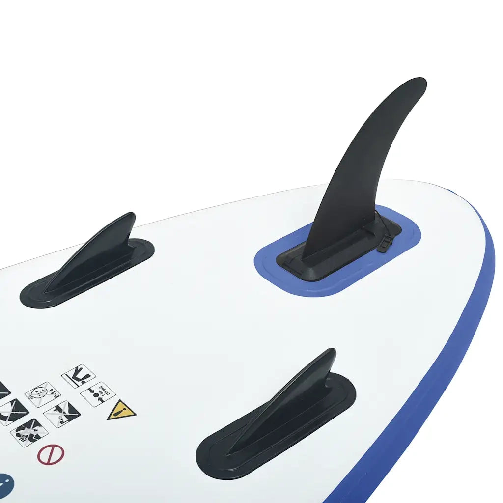 Set Tavola da SUP e Surf Gonfiabile Blu e Bianco CFW1414390