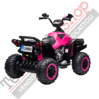 Quad Elettrico per Bambini Quad Medio Sport 12V-Rosa