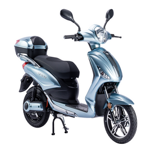 Bici Elettrica Scooter Z-TECH ZT-09-TAL  12 Ah 250W 48V Batteria Litio-Azzurro