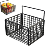 Murodotto a Viti con Adesivo - Contenitore per la Cucina - Contenitore per la Stanza da Bagno - Autoadesivo - Spaziale - Fissaggio a Viti - Dimensioni 15x12,5cm - Fatto di Metallo