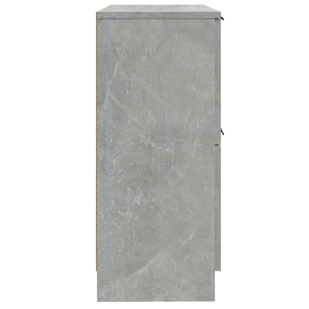 Buffet credenza cassettiera armadio mobile contenitore organizer per cucina soggiorno salotti set da 2 30 x 30 x 70 cm legno ingegnerizzato grigio 02_0036843