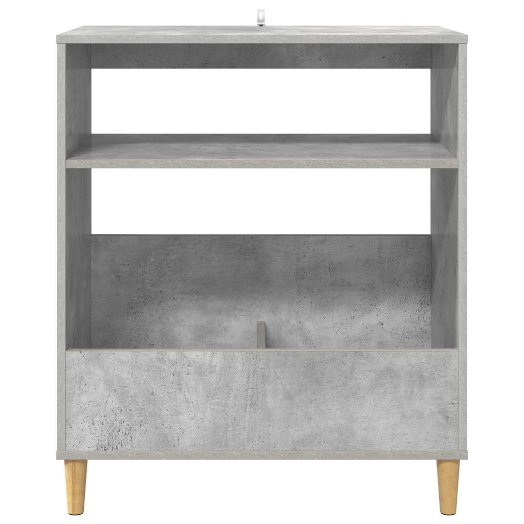 Supporto per giradischi Grigio Cemento 71 x 39,5 x 83 cm 8012893