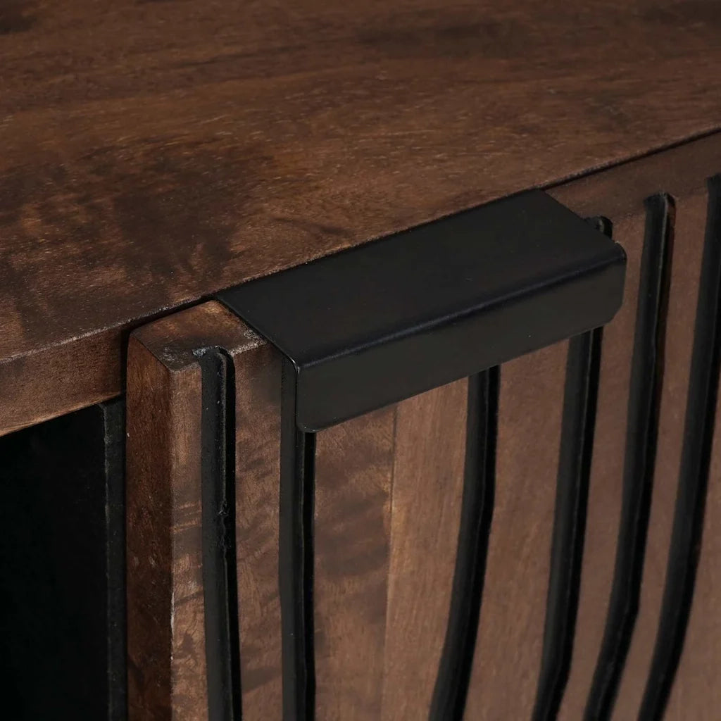Unità TV Noce 80 x 33 x 46 cm Legno multistrato 4018023