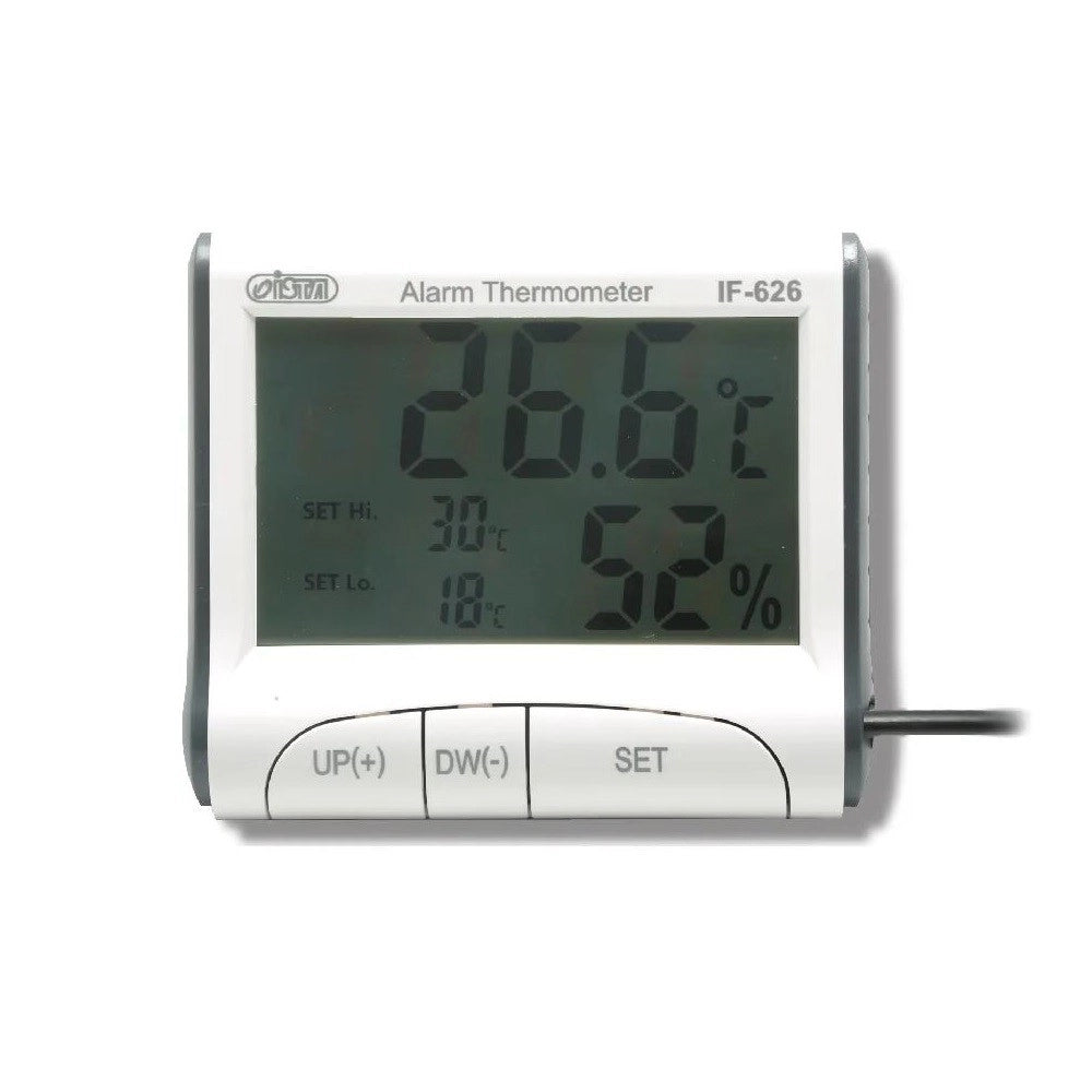 Ista Digital Alarm Thermometer - termometro più igrometro per acquari e terrari