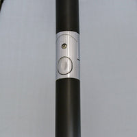 Ombrellone Rotondo Ø250x240 cm a 18 Stecche in Metallo e Poliestere Grigio