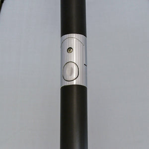 Ombrellone Rotondo Ø250x240 cm a 18 Stecche in Metallo e Poliestere Grigio