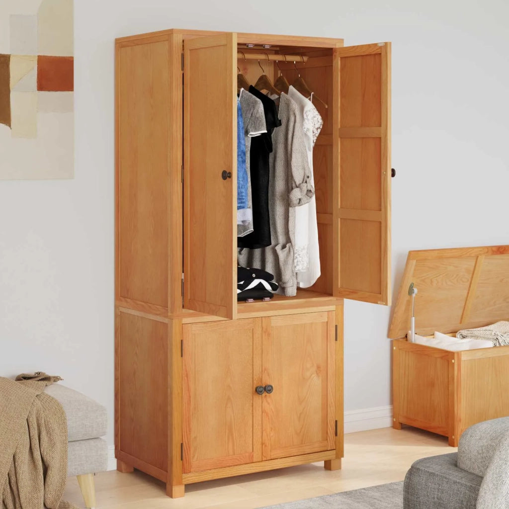 Set di Mobili per Magazzino con porta Marrone Legno multistrato