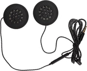 Cappello da corsa con cuffia da testa, 3,5mm/0,1 pollice connettori, altoparlanti per attività all'aperto, per motocicli, biciclette, MBX, off-road