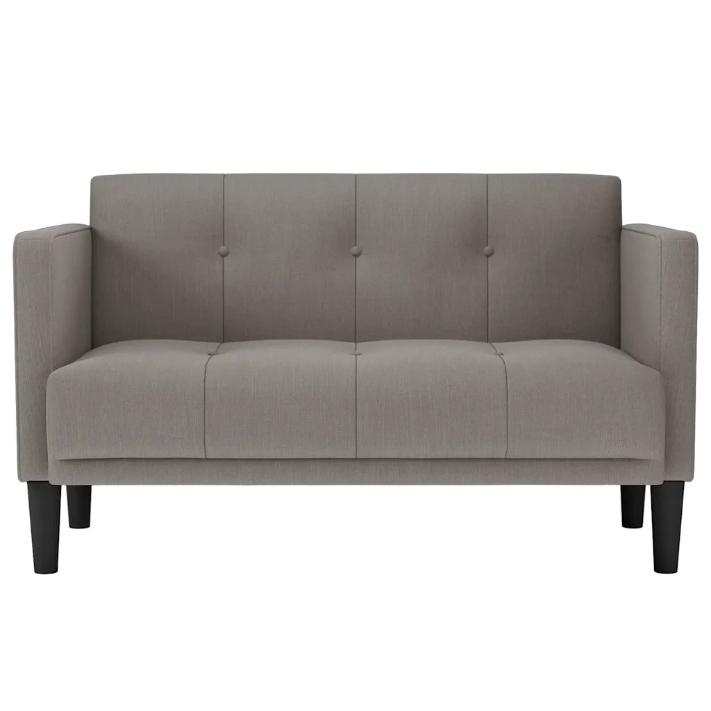 Divano | Divano da soggiorno | Sofa Divanetto Tortora 111 cm in Tessuto