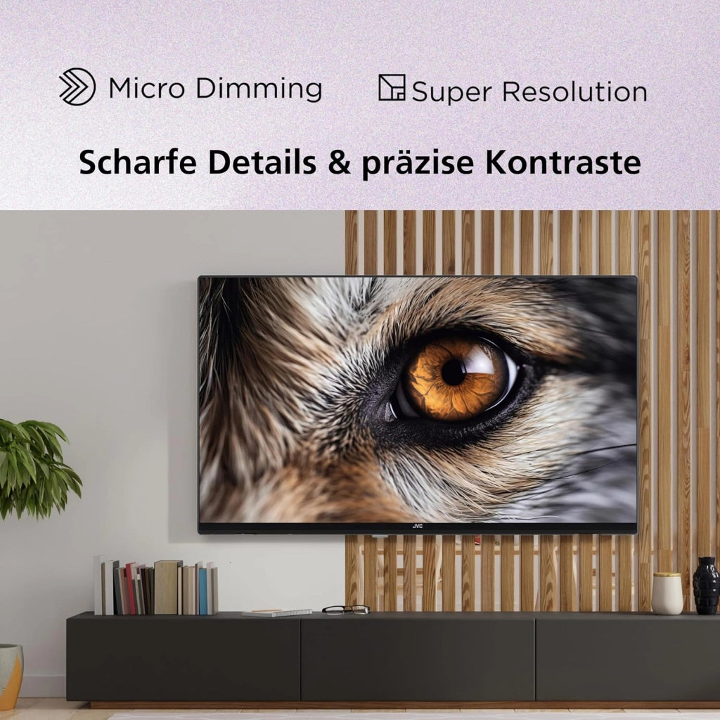 TV 43 Pollici Fire TV 4K QLED Smart TV con Dolby Vision HDR, Dolby Atmos, Controllo vocale Alexa e Triple Tuner, TV UHD LT-43VRQ3555 (2026)