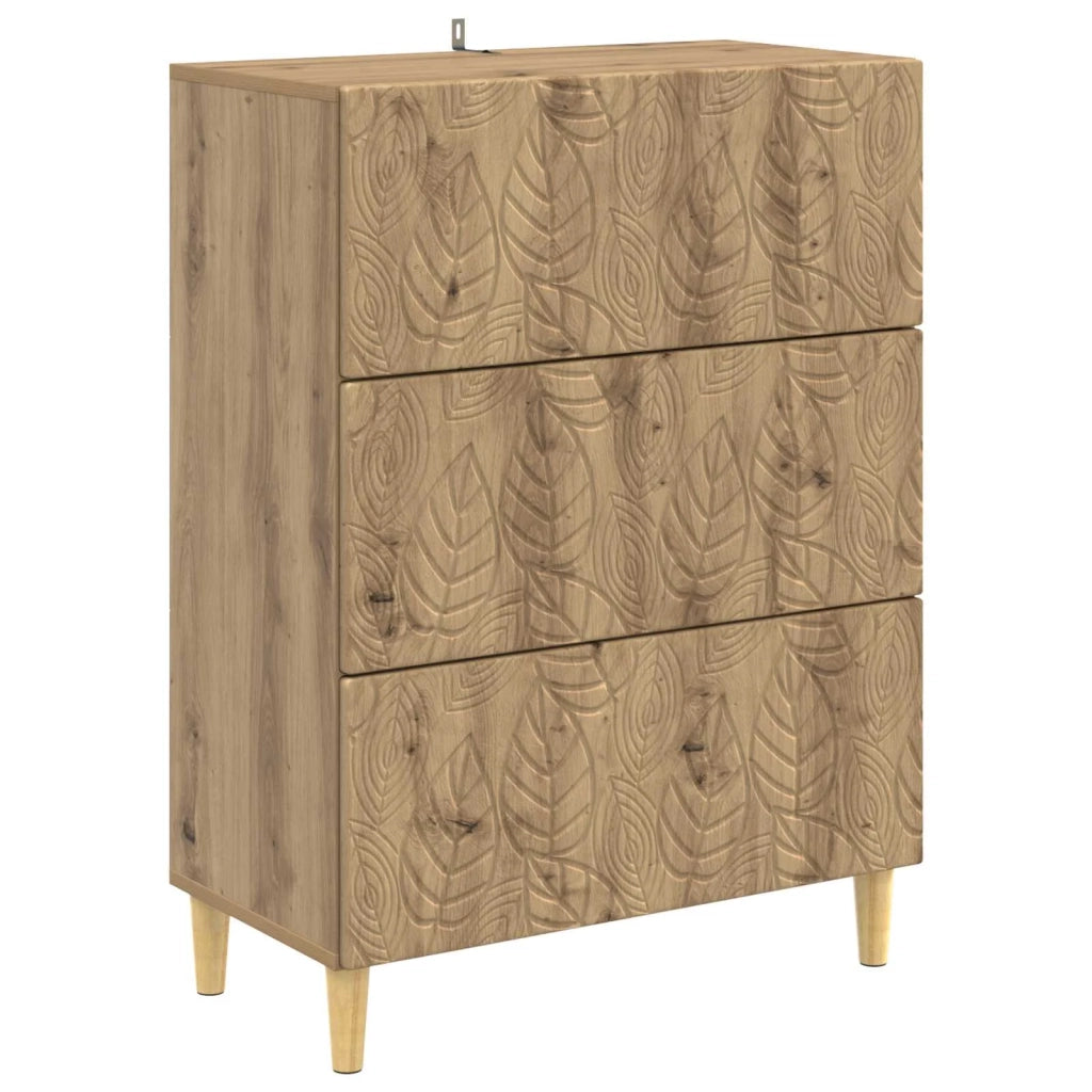Mobile con Cassetti Rovere Artigianale 66 x 34,5 x 90 cm