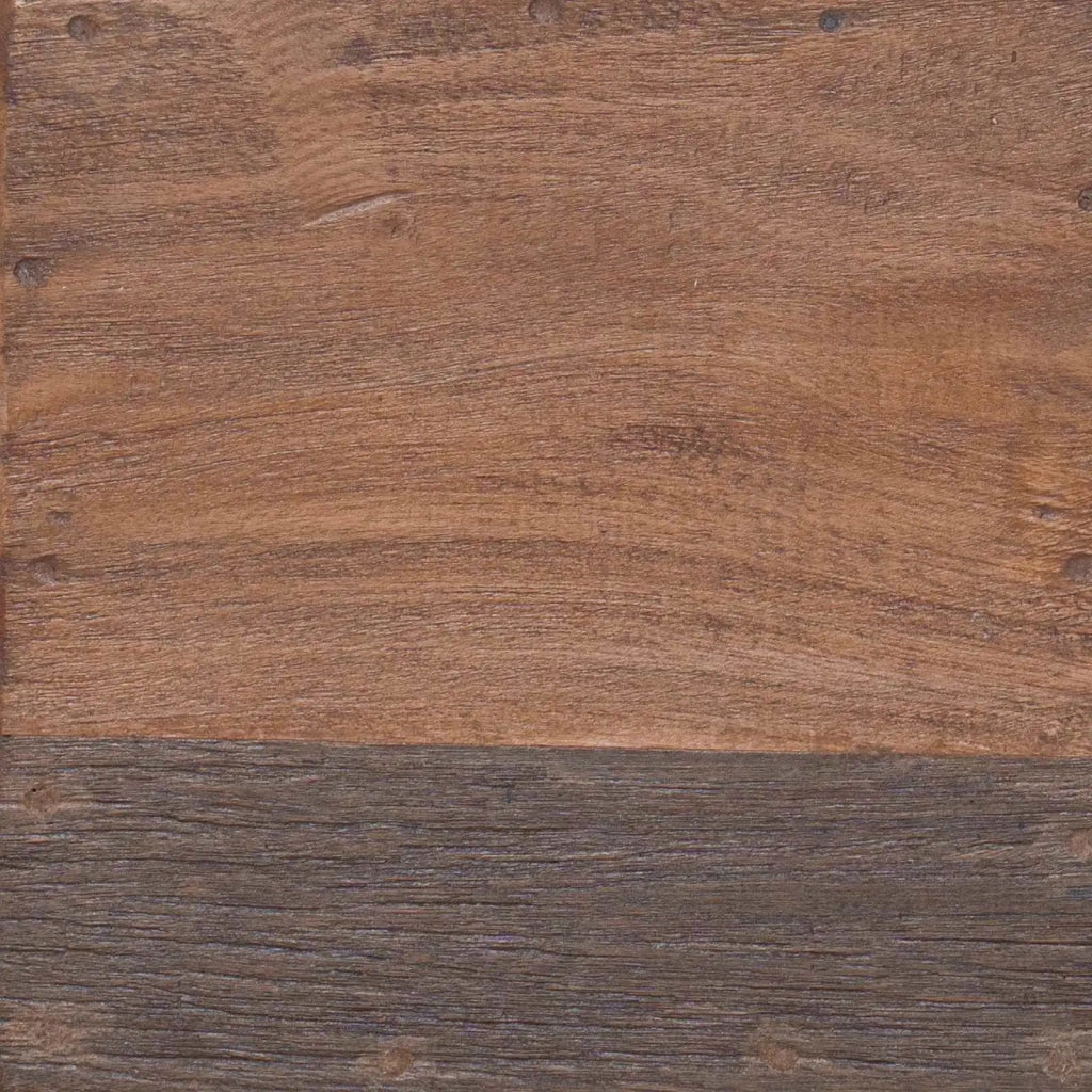 Pouf Naturale 29 x 29 x 48 cm Legno massello di recupero