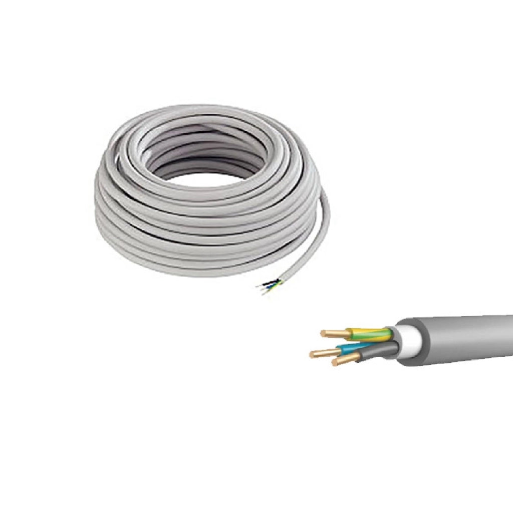Cavo cordina Fror 450/750 v tripolare 3x1,5 +metrature filo elettrico climatizza 3