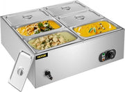 Buffetverwarmer elettrico 30L in acciaio inossidabile 304