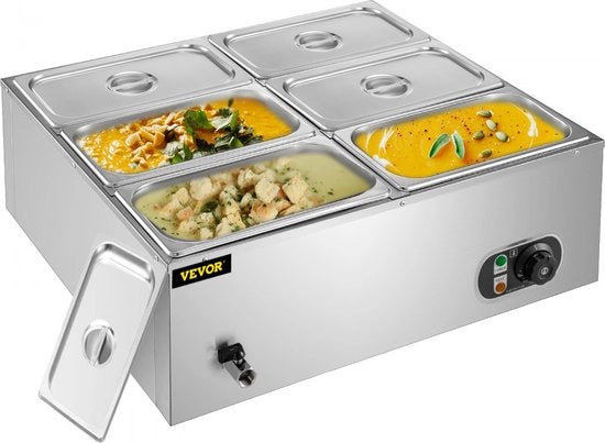 Buffetverwarmer elettrico 30L in acciaio inossidabile 304