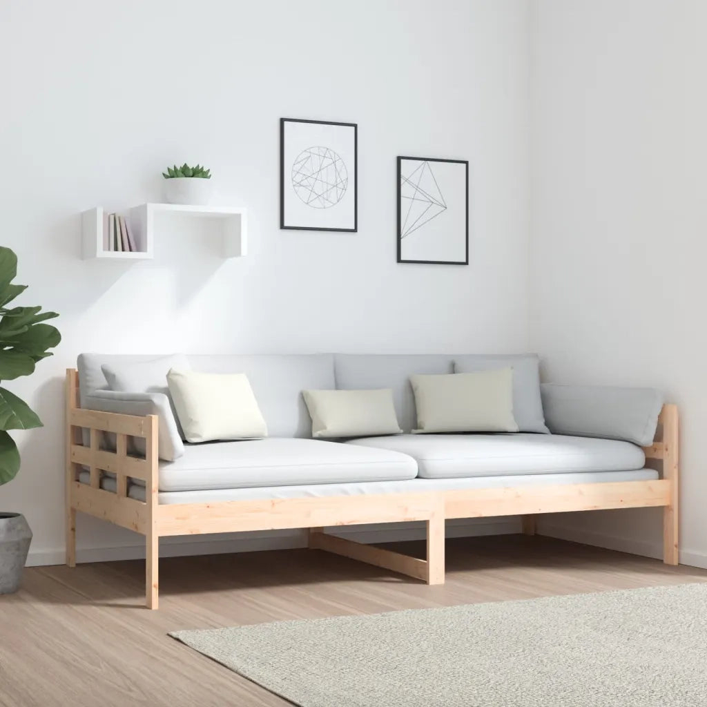 Dormeuse in Legno Massello di Pino 90x190 cm 820367