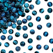 Kralen in Steen 8 mm - Steenkralen - Afstandskralen - Sieraden - 50 Stuks - Glans Naturale - Kralen in Pietra Dura