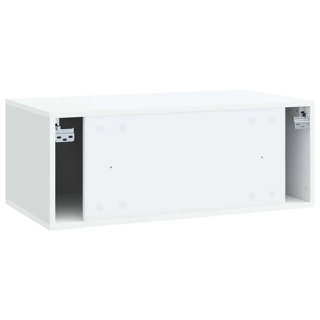 Mobile Porta TV da Muro 78,5 x 41 x 30 cm Bianco 899195