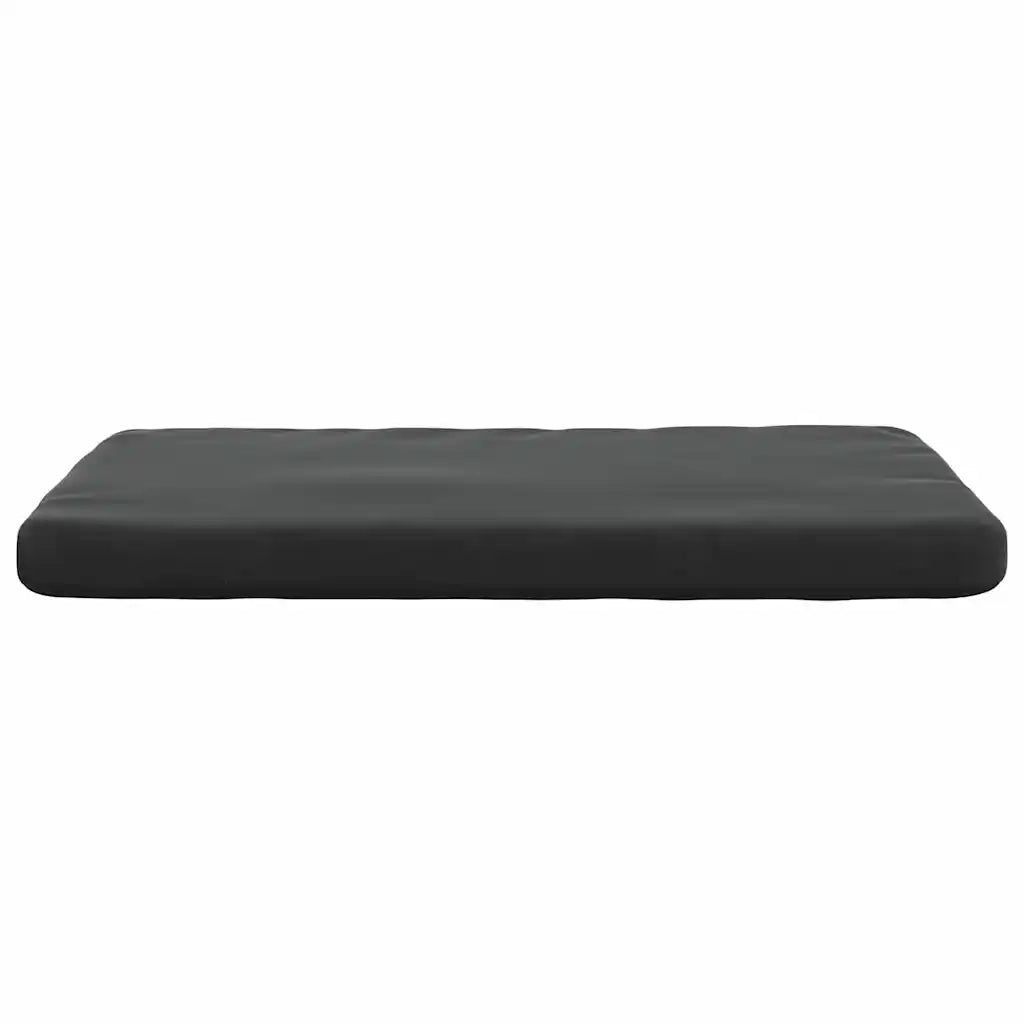 Cuscini per Seduta 4 pz | Cuscini per sedie Nero 40 x 40 x 3 cm Velluto