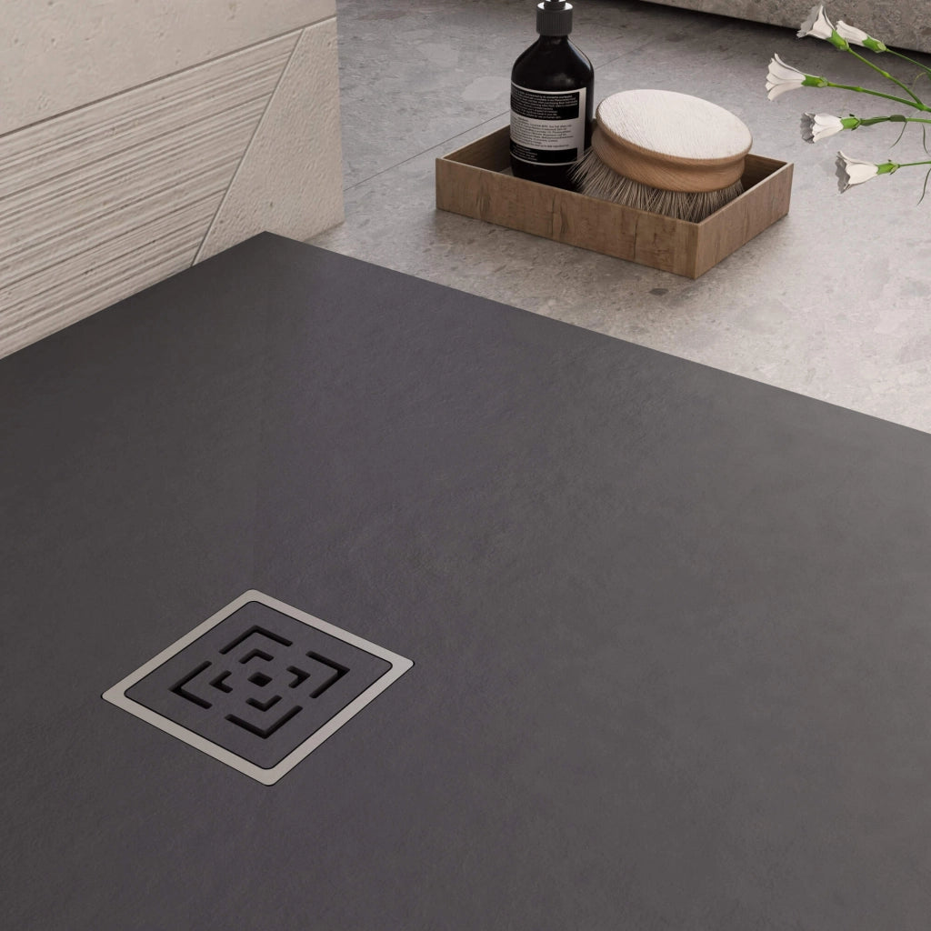 Piatto Doccia in Pietra 80x130 cm Bonussi Canton Nero