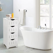 Cassa da bagno a 4 livelli, 30 x 30 x cm, adatta per camera da letto, ingresso, bagno