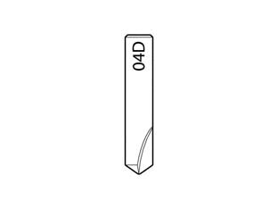 FRESA 04D PER DUPLICATRICE FUTURA PRO- SU ORDINAZIONE - 1 pezzi SILCA
