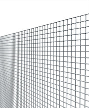 1rotolo rete per recinzione elettrosaldata zincata maglia mm 76,2x76,2 h 60 cm 25 cod:ferx.2153