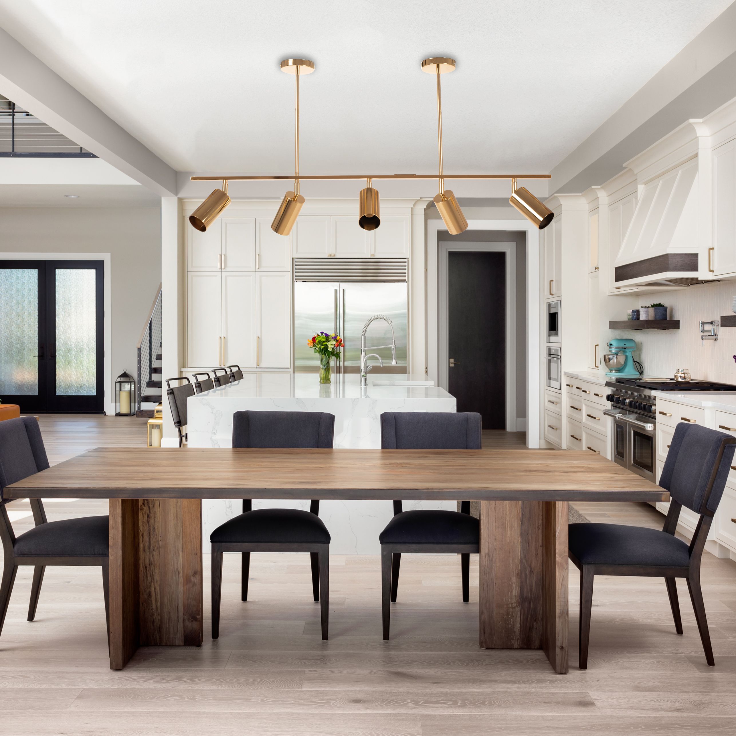 Lampada Pensile Metallo Gold Loft APP612-5C