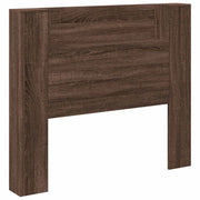 Testiera | Testata Rovere Marrone 120 x 16,5 x 103,5 cm Legno multistrato