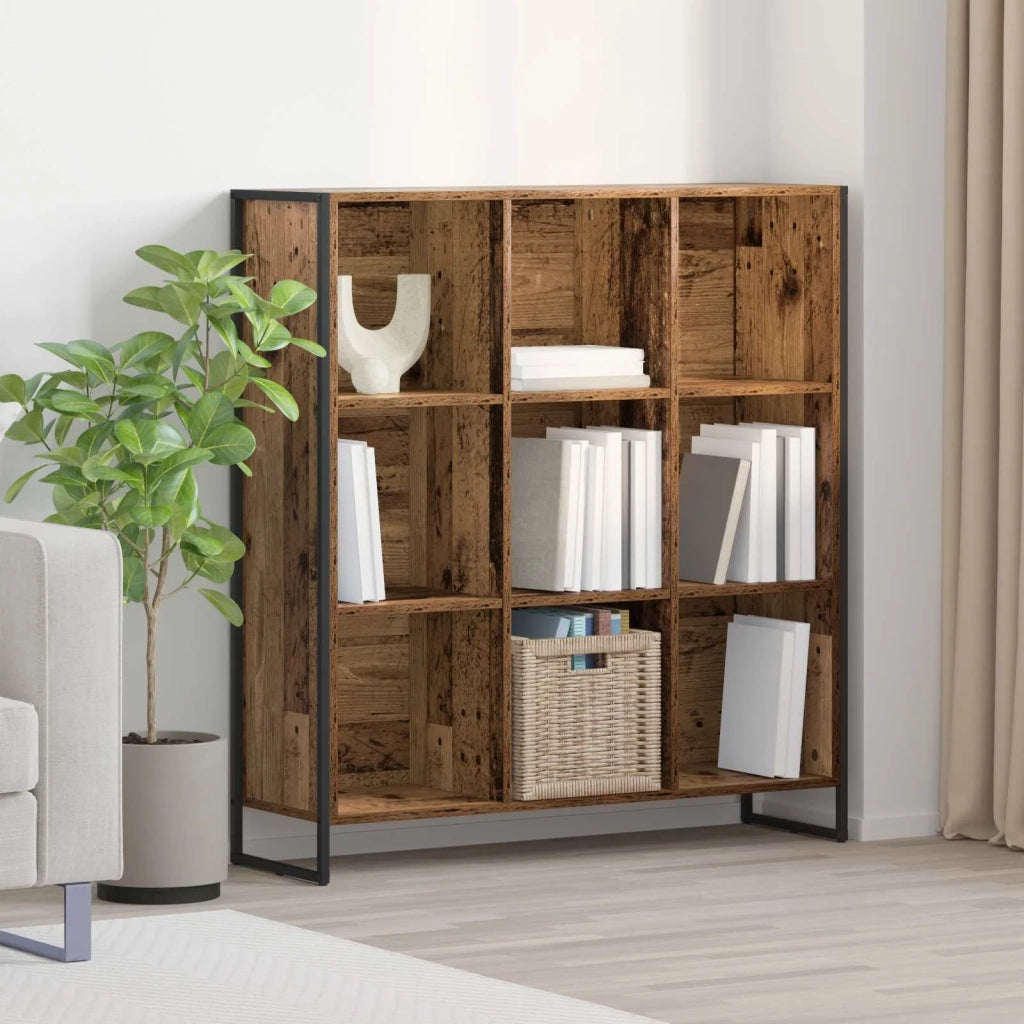 Armadio per Libri Legno vecchio 99.5 x 30 x 108.5 cm 886526