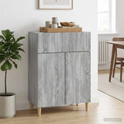 Credenza Grigio Sonoma 66 x 34,5 x 90 cm Legno ingegnerizzato 894641