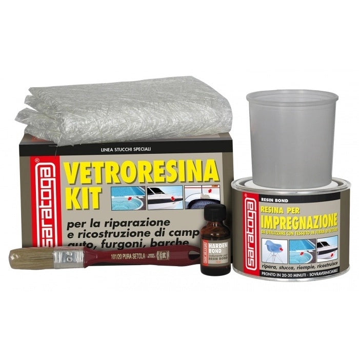 Saratoga KIT VETRORESINA 500ML