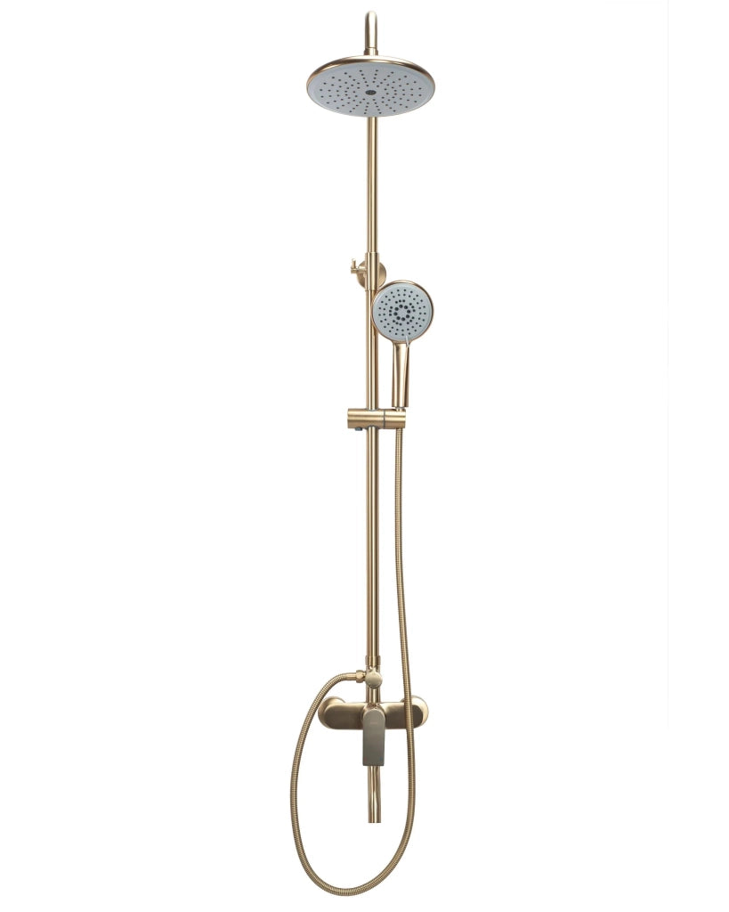 Set Doccia Rea Verso Brushed Gold