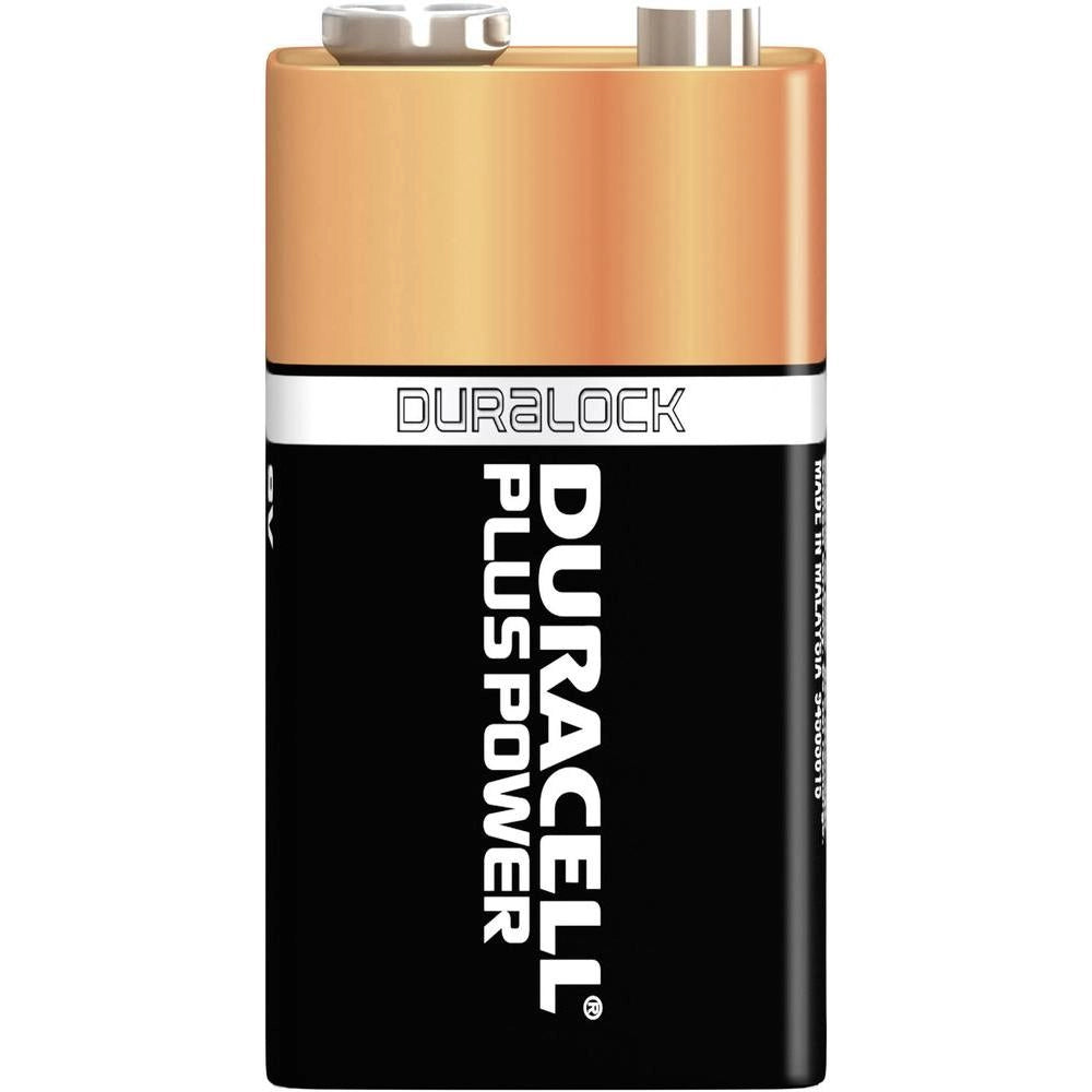 Blister 1 batteria 9V DURACELL plus alcalina 6LR61