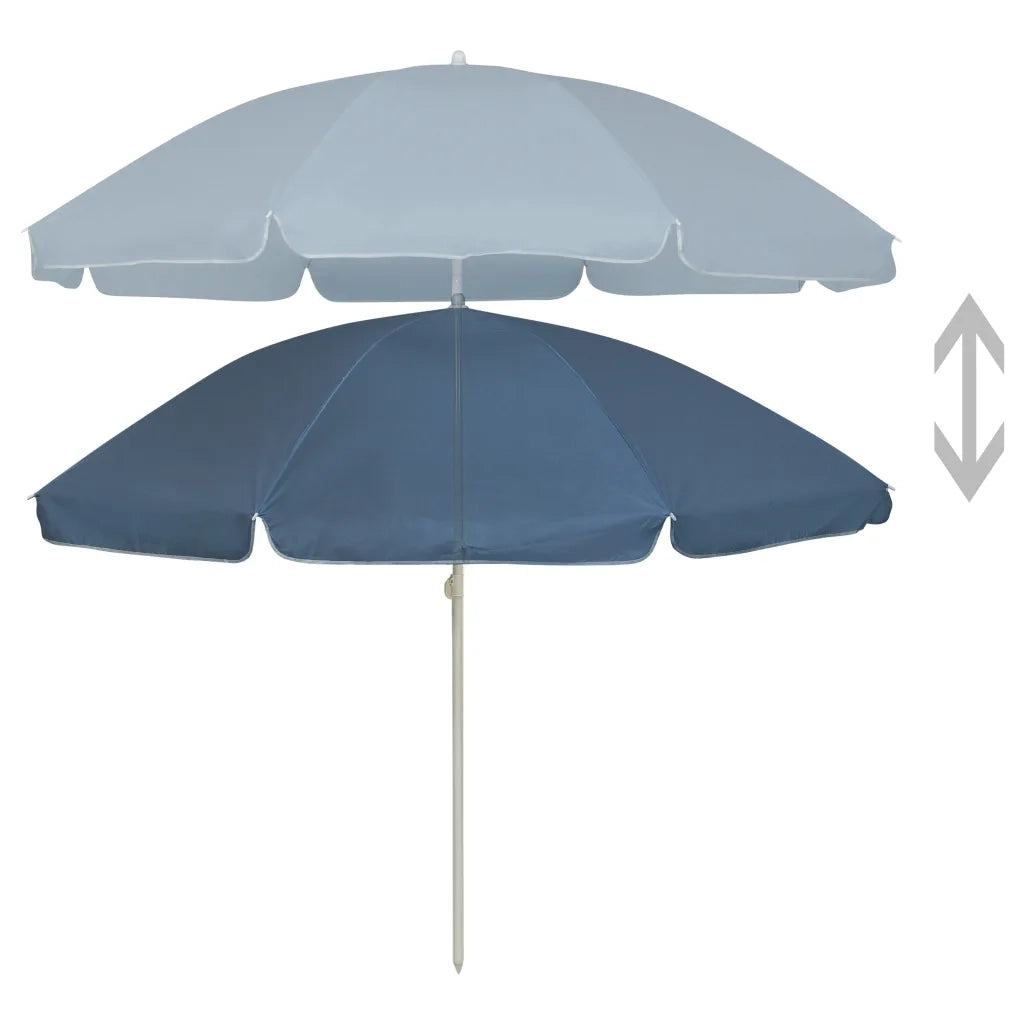 Ombrellone da Spiaggia Blu 240 cm  cod mxl 65121