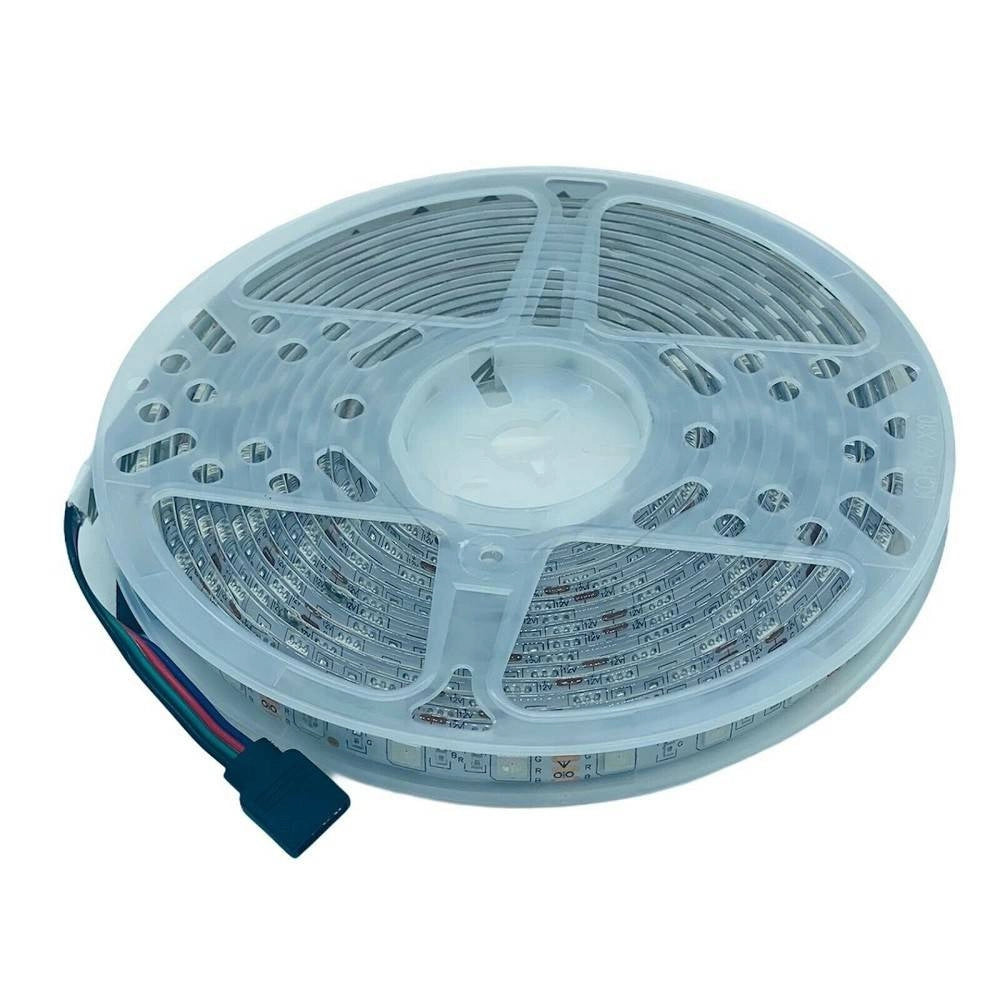 Trade Shop - Striscia Led Smart Con 300 Led Da 5 Metri Rgbw Wifi Domotica Alexa Google Home -