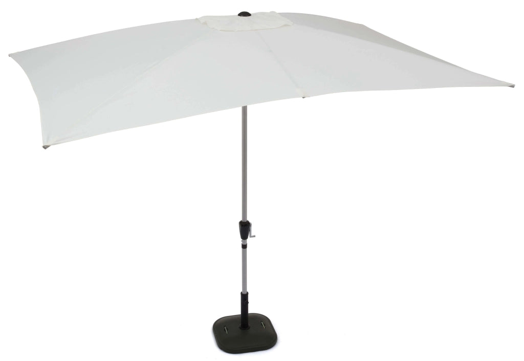 Ombrellone da Giardino in Alluminio 2x3 m Taddei Marsiglia Bianco
