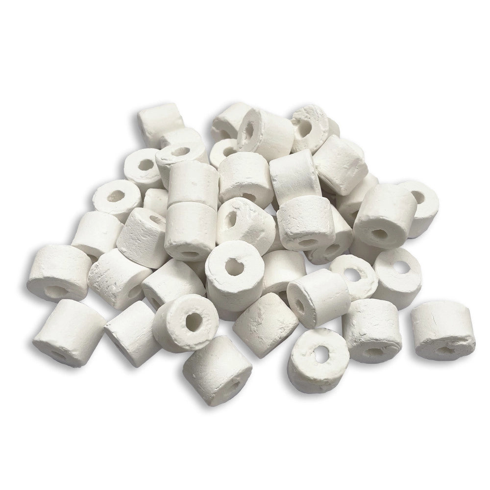 Trade Shop - Cannolicchi In Vetro Ceramica Attiva Per Filtri Acquario Pulizia Acqua Conf. 1kg -