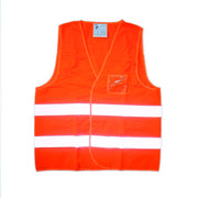 GILET ALTA VISIBILITÀ Col. Arancio fluo Tg. Unica