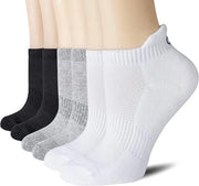 6 paia di calze sportive respiranti - calze di cotone a maglie - calze da jogging basso - calze sportive confortevoli e assorbenti - calze respiranti, assorbenti di sudore e antiozione - unisex - M (38-42)