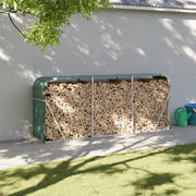 Portaceppi Verde 234x45x100 cm in Acciaio Zincato 364545
