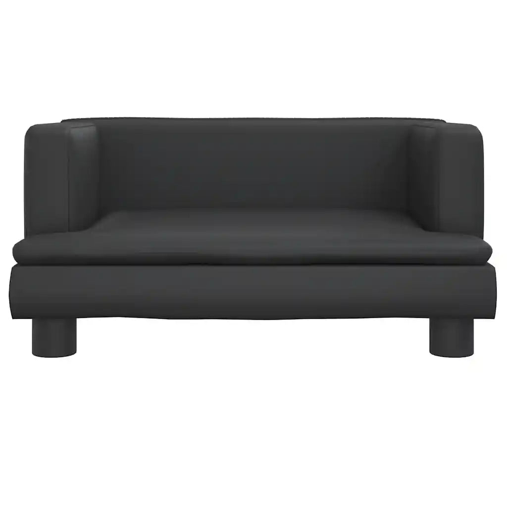 Lettino per Cani Nero 60x40x30 cm in Similpelle CFW1025365