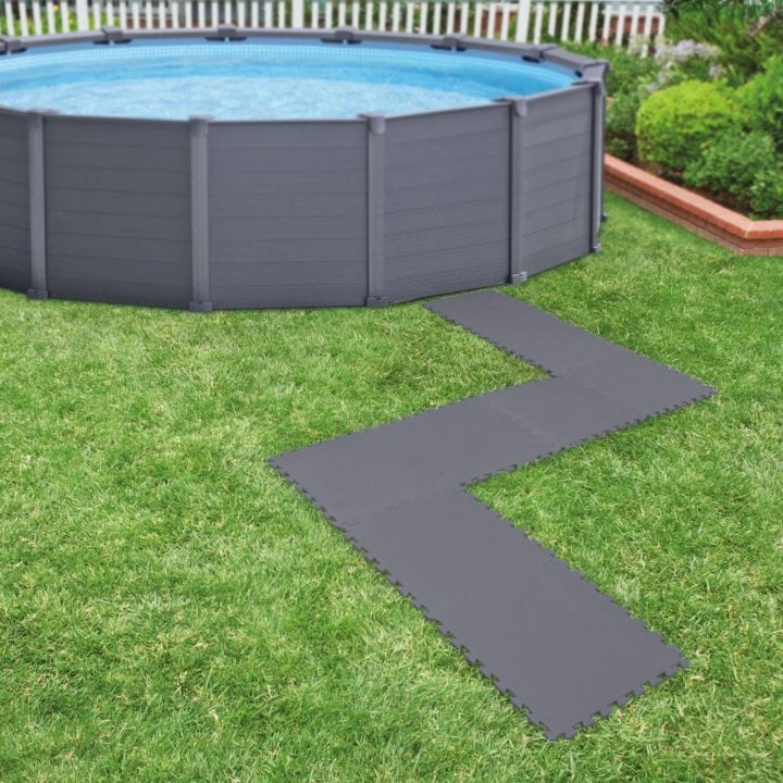 TAPPETO DI SOTTOFONDO COMPONIBILE PER PISCINE- - cm.50x50x0,5 - peso kg.0,70 (29084) - 1 confezione INTEX